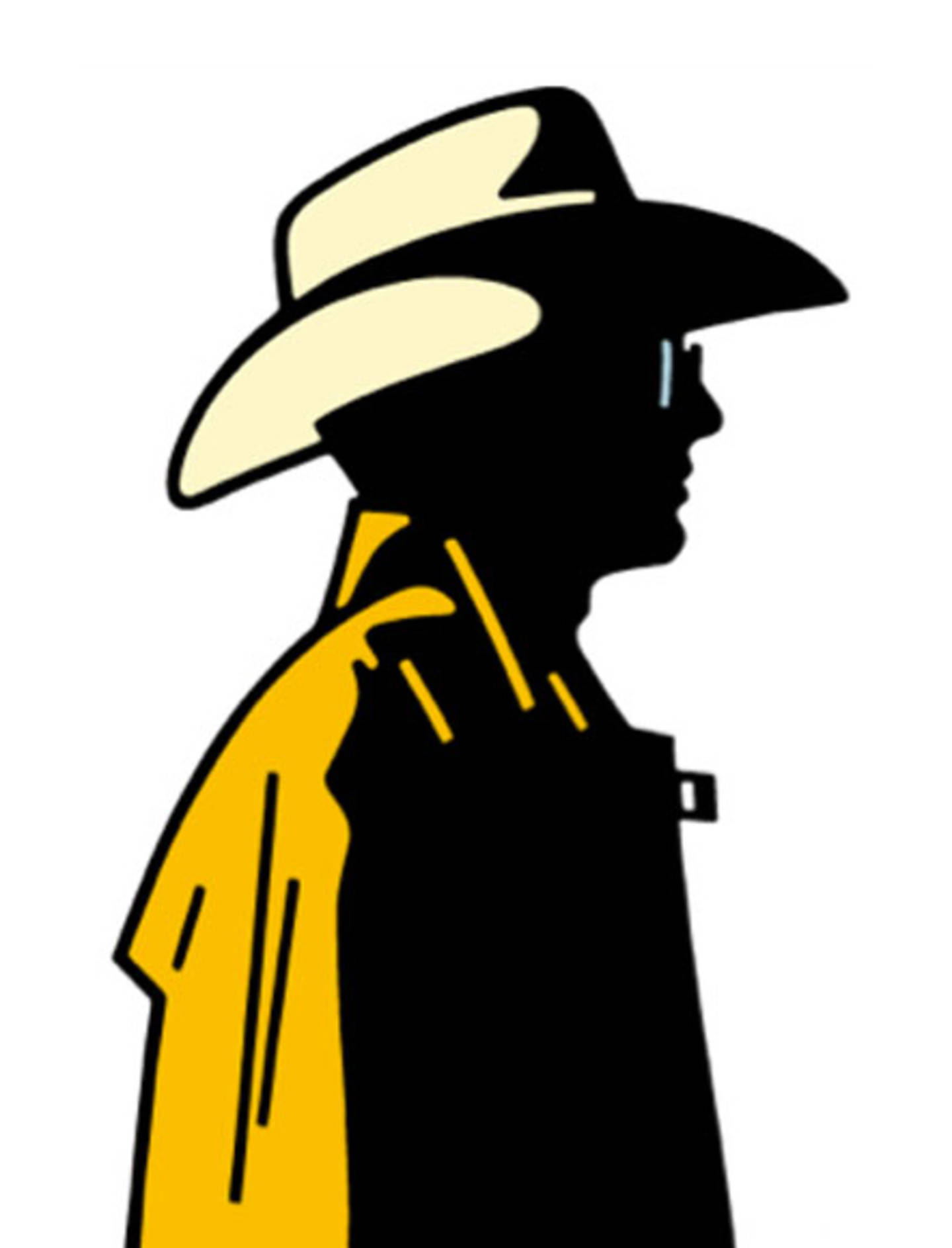 ArtCenter Gallery - Cowboy in Profile illustration, 8 X 10 by