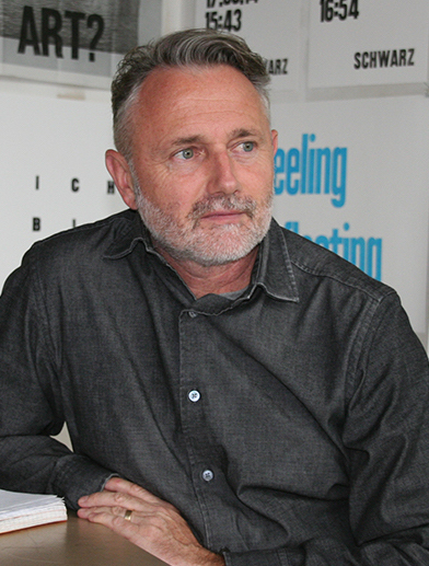 Graphic Design Professor Simon Johnston