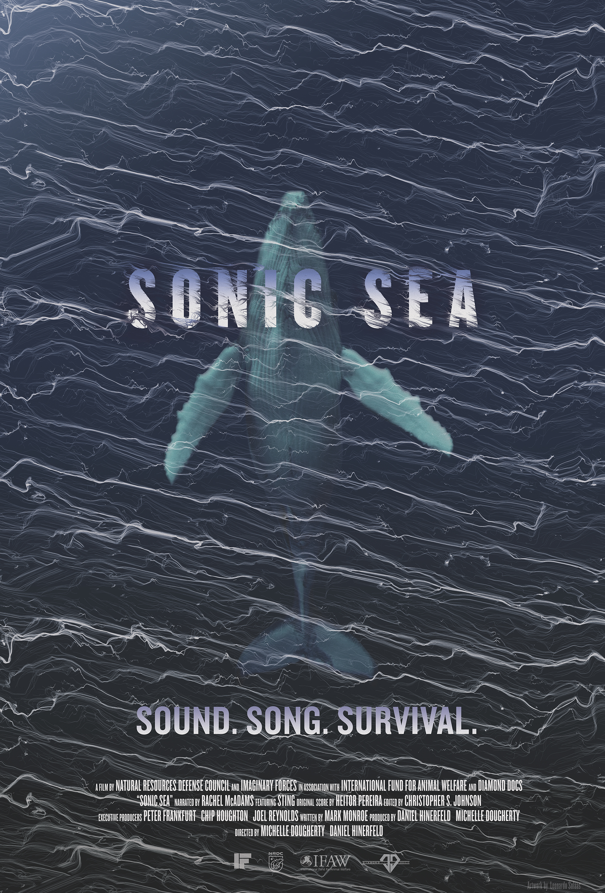 Poster of 2016 documentary "Sonic Sea" co-directed by Michelle Dougherty