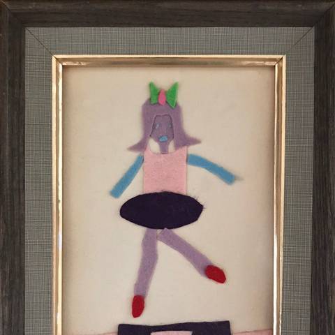 /Jewel Box Ballerina by a young Diana Thater.