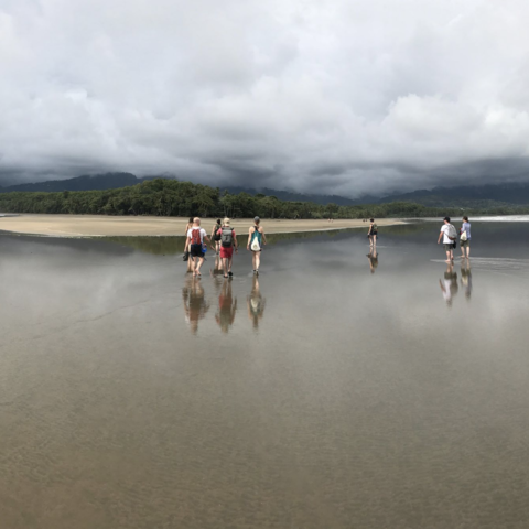 Eco Research Lab students in Costa Rica