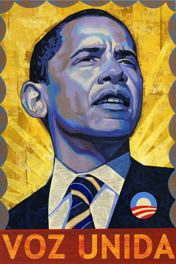 Poster by Rafael Lopez for Barack Obama
