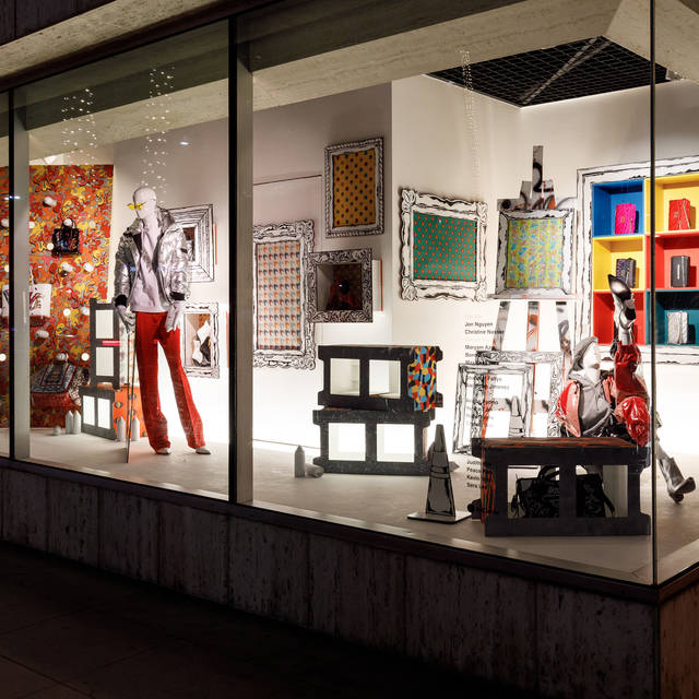 Neiman Marcus display designed by ArtCenter students