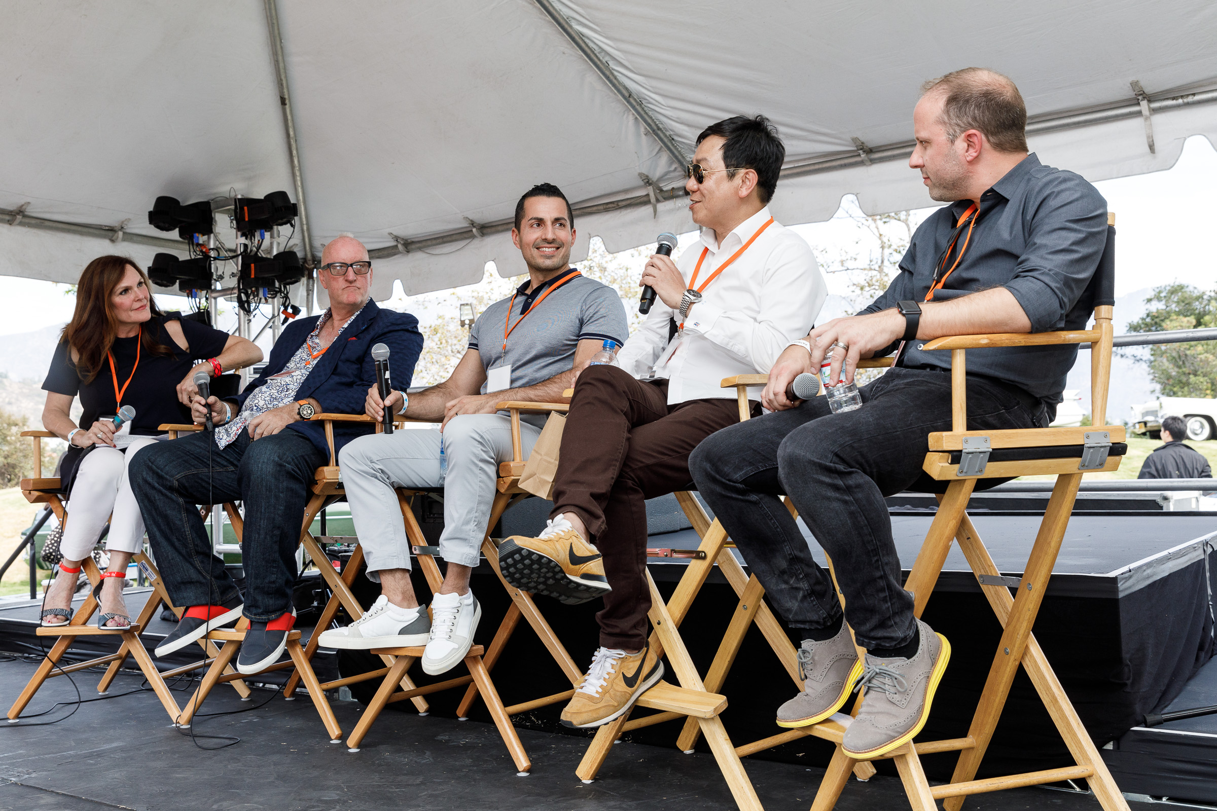 Photo of a panel during Car Classic 2018.