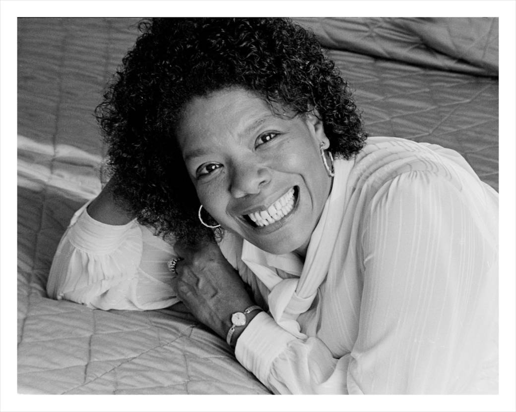 Maya Angelou photographed by Barbara Dumetz