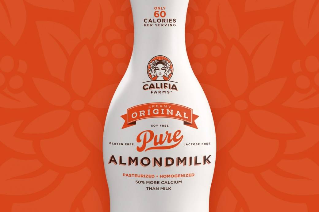 Califa Almondmilk package design