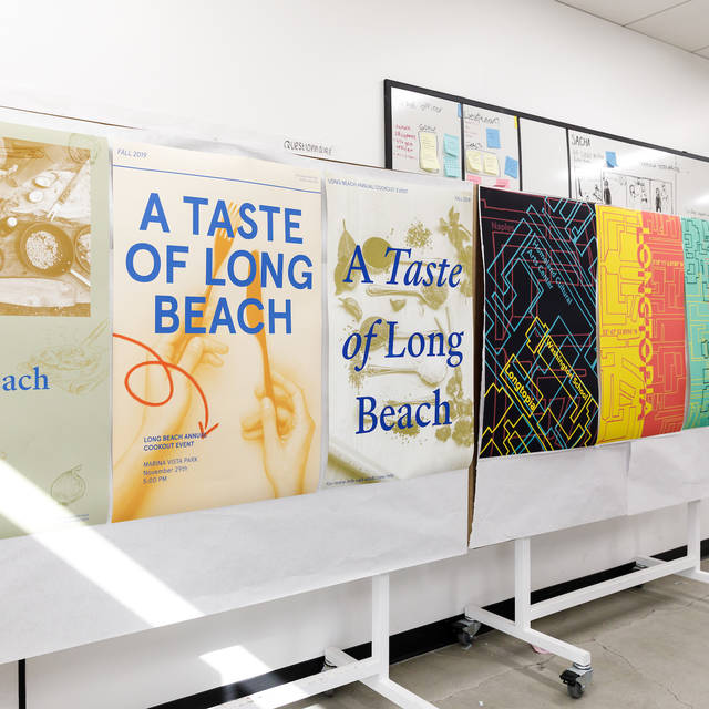 ArtCenter poster designs for LBPD