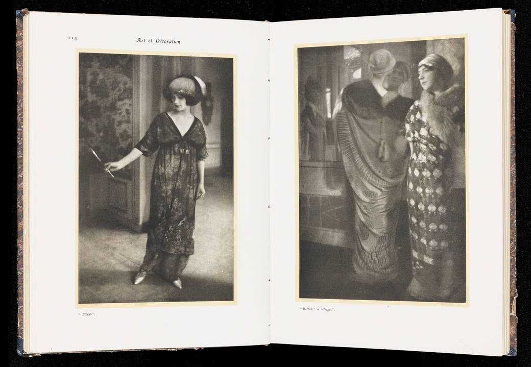 Edward Steichen, “Blidah” Dress by Paul Poiret, 1911 Image courtesy of: Getty Research Institute, Los Angeles