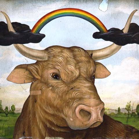 /Rainbow Cow, Jason Holley (via AI-PA)
