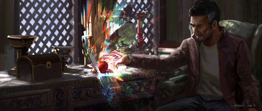 Doctor Strange keyframe art by Jackson Sze