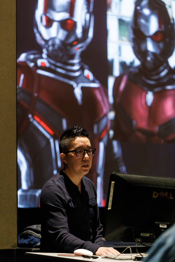 Andy Park presents at ArtCenter in 2019