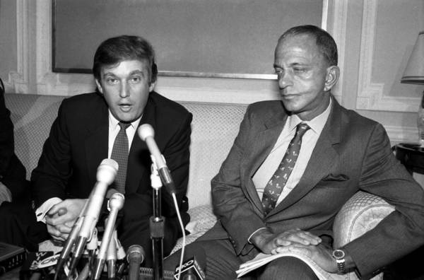 Donald Trump and Roy Cohen
