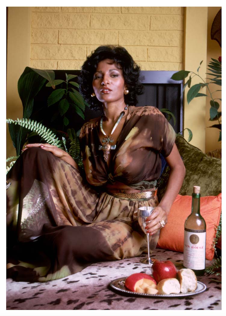 Photo of Pam Grier by Barbara DuMetz.