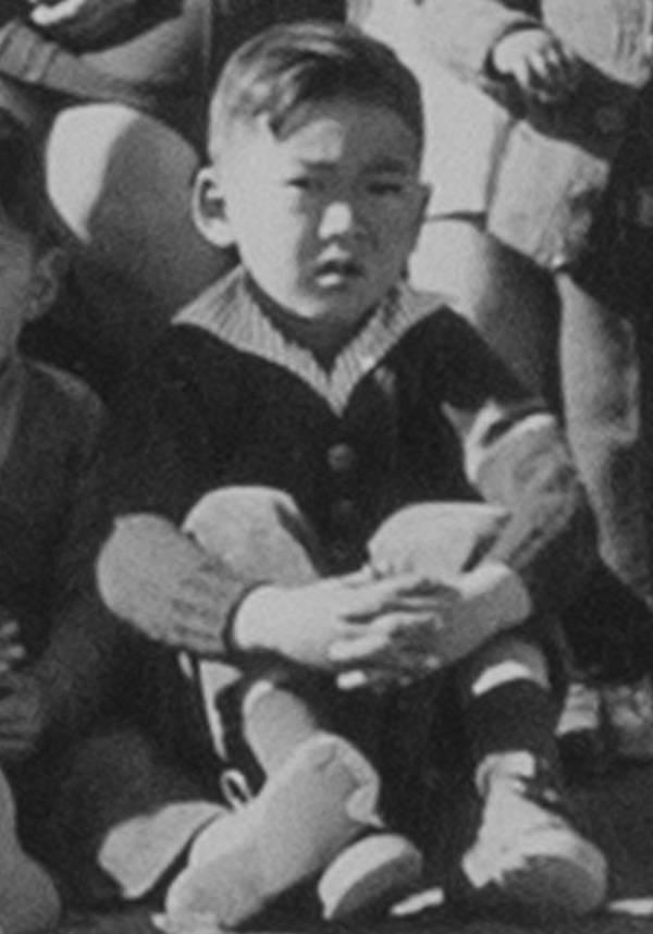 Bob Matsumoto as a 4-year-old boy incarcerated in California