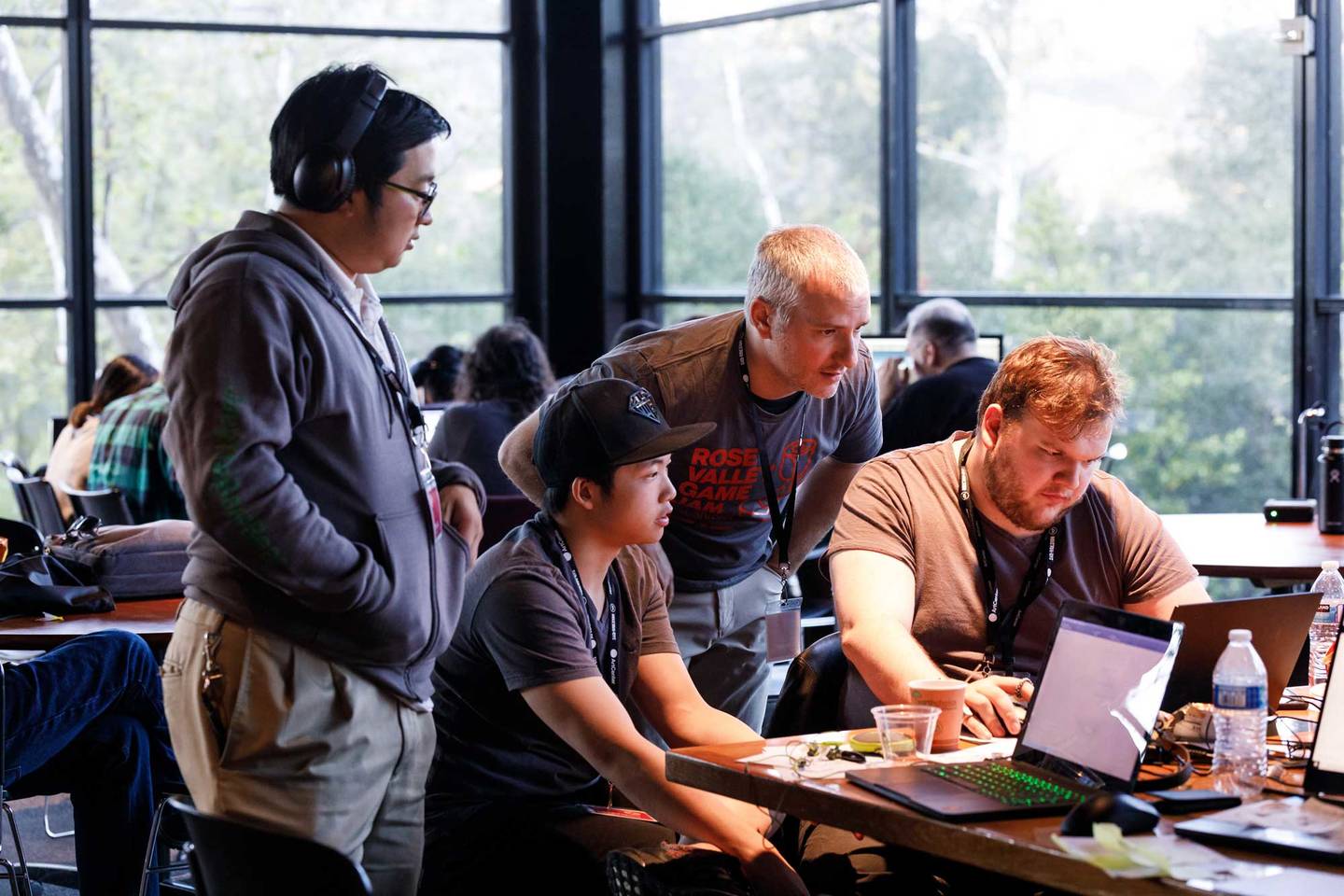 The+Rose+Valley+Game+Jam+brought+high+school+and+college-aged+students+together+with+industry+professionals+for+an+exciting+weekend+to+create+games.+