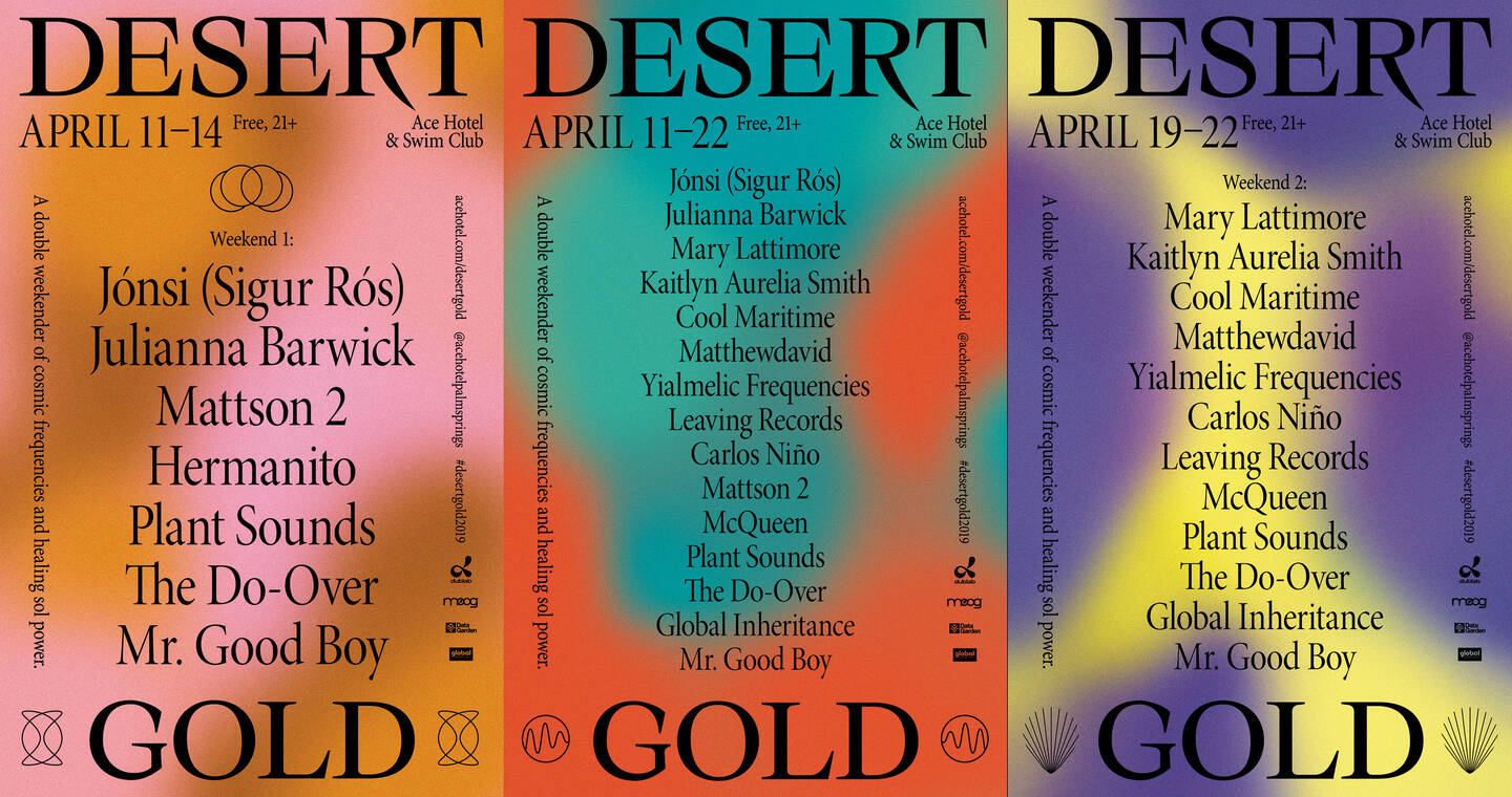 Desert+Gold+posters+for+Ace+Hotel+Palm+Springs%2C+by+Gamio+and+Simon+Renggli%2C+2019.+Image+courtesy+of+Jimena+Gamio.