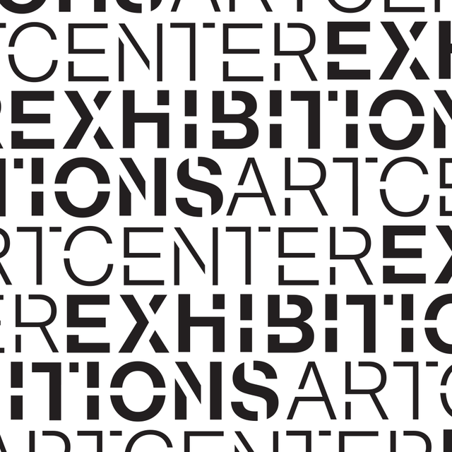 ArtCenter Exhibitions word cloud