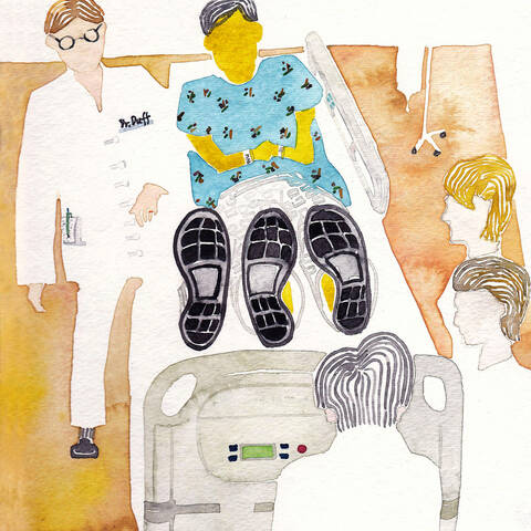 We+Have+The+Same+Shoes%2C+12%E2%80%9D+x+9%E2%80%9D%2C+watercolor+on+paper%2C+2009