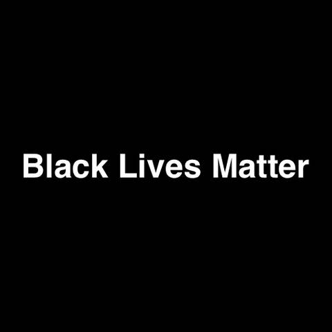 Black Lives Matter text box