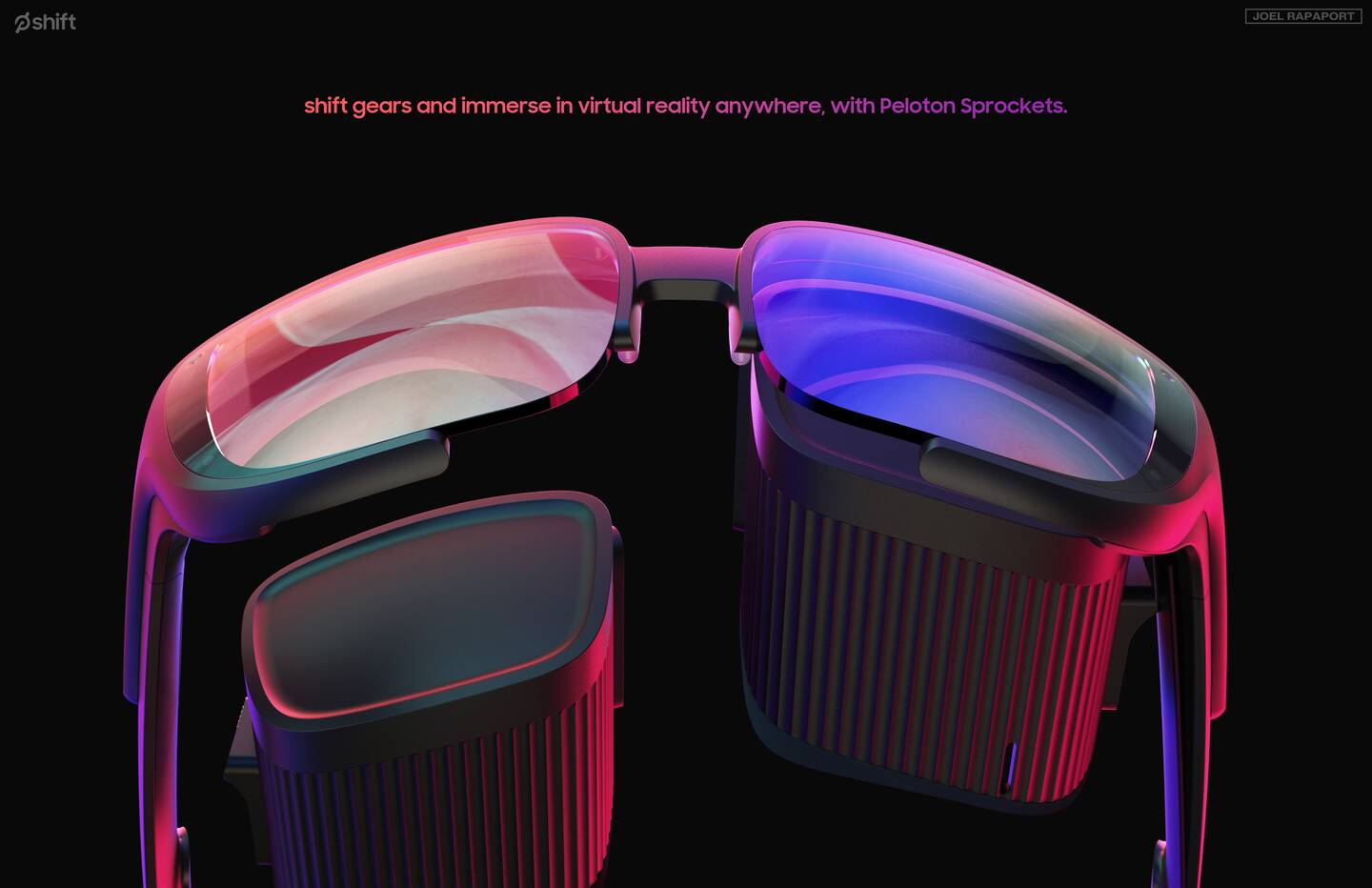 Peloton+Shift+motivates+your+daily+wellness+by+blending+augmented+and+virtual+reality+for+the+first+time%2C+encasing+boundless+experiences+in+fashionable+all-in-one+glasses+that+shift+when+you+do.+Elevating+and+revolutionizing+the+Peloton+brand+and+the+life+of+their+community.
