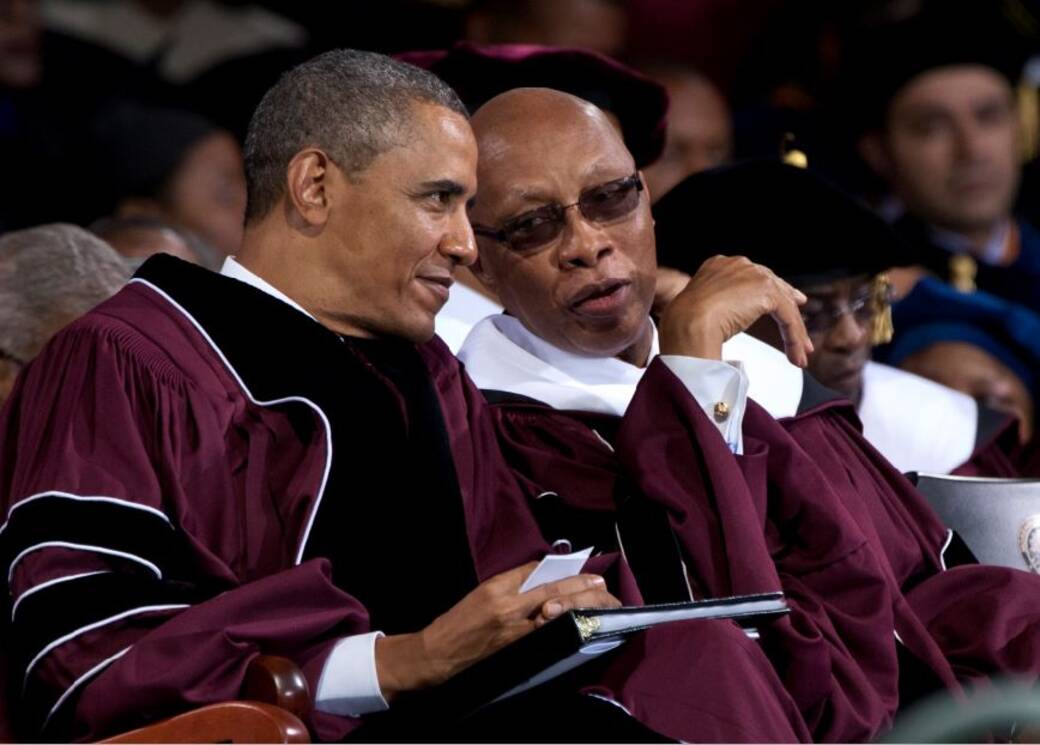 Bob Davidson with President Obama