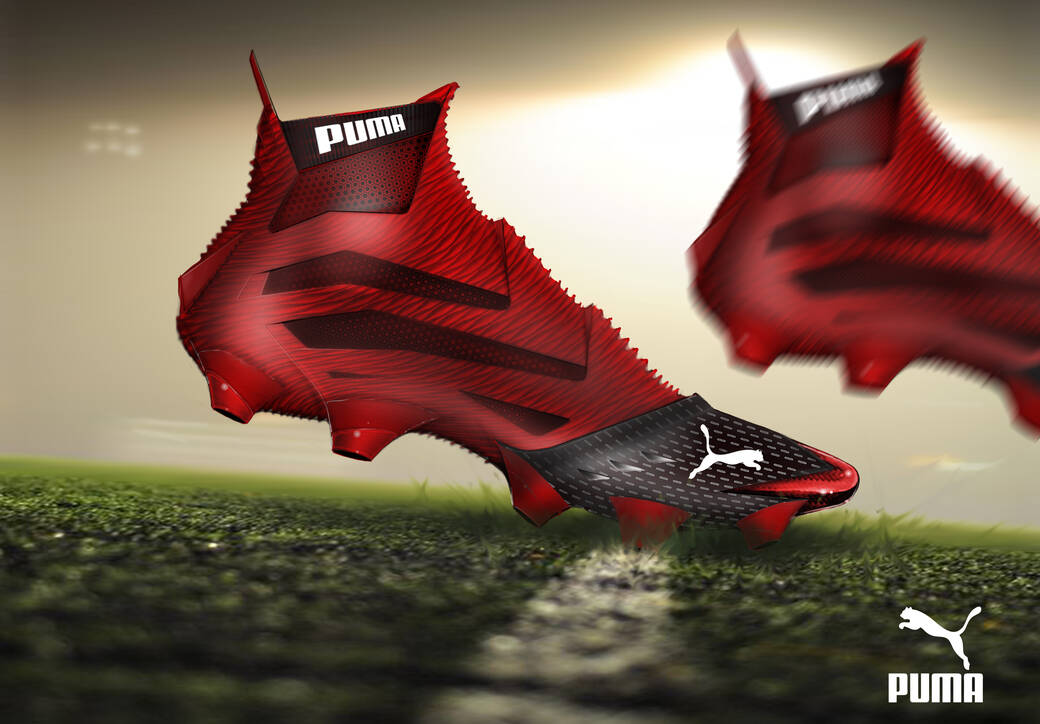 Puma Gladiator design and rendering, 2019, by Roosevelt Brown.