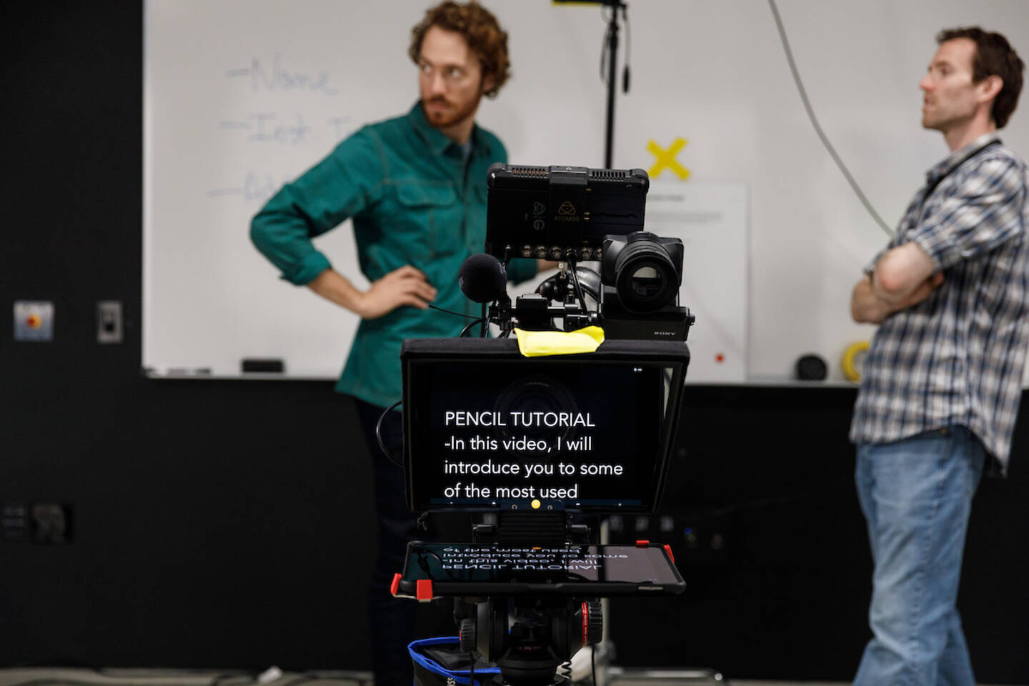 Behind+the+scenes+of+the+inaugural+shoot+for+online+learning+with+Transportation+Design+faculty+Le%C3%B3n+Paz.
