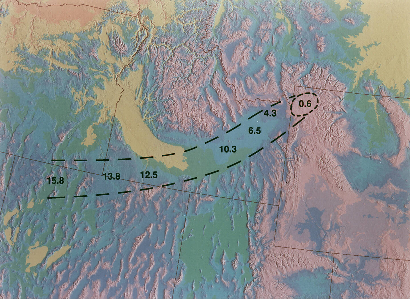 Cracks+or+weak+spots+in+the+Earth%E2%80%99s+crust+allow+magma+to+form+volcanoes.+Yellowstone+National+Park+is+the+site+of+a+supervolcano%2C+a+volcanic+center+that+has+had+an+eruption+of+magnitude+8+on+the+Volcano+Explosivity+Index.+Three+supereruptions+have+occurred+there%2C+2.1+million%2C+1.3+million%2C+and+640%2C000+years+ago.+1993.+