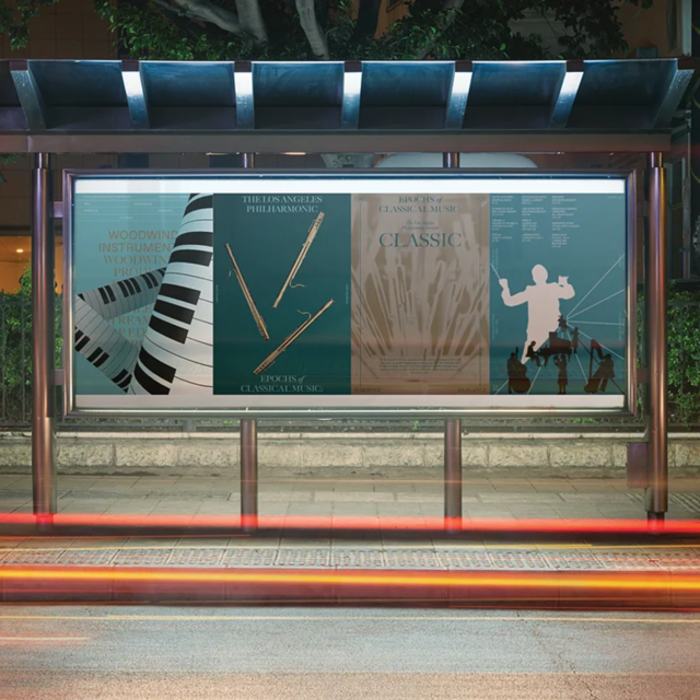 Image of L.A. Phil branding project