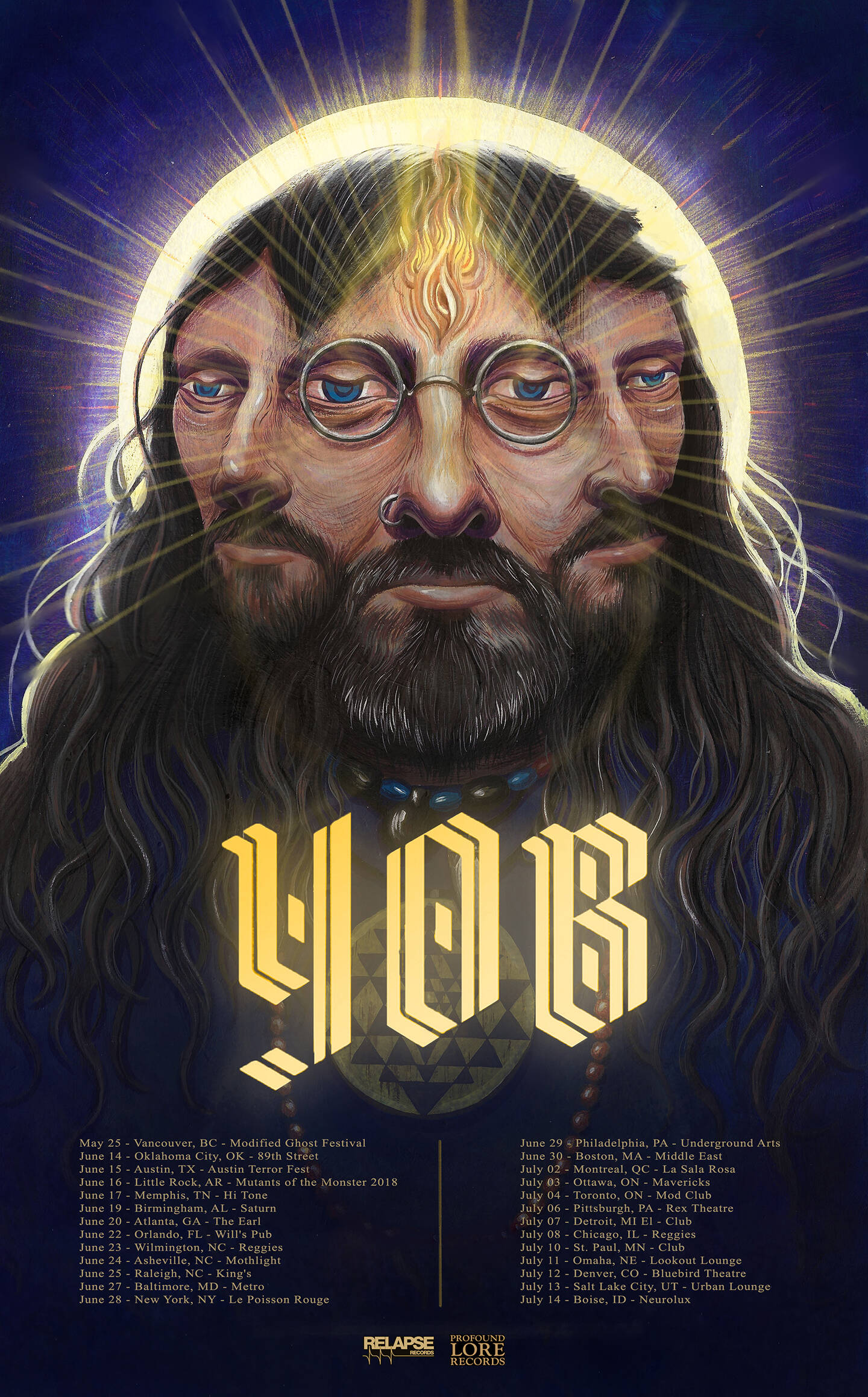 A+mock+tour+poster+for+the+Oregon+based+heavy+metal+band+YOB.+