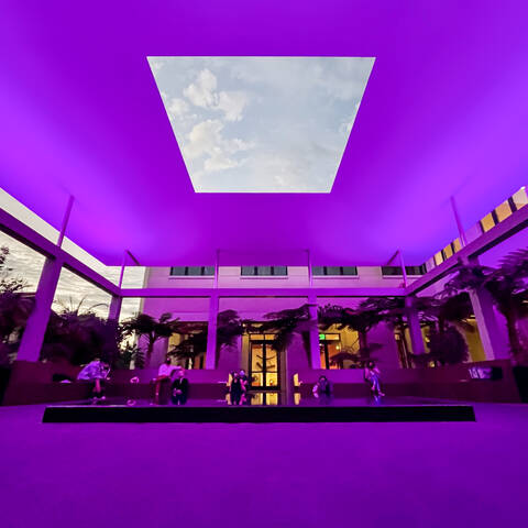 James Turrell light exhibition 