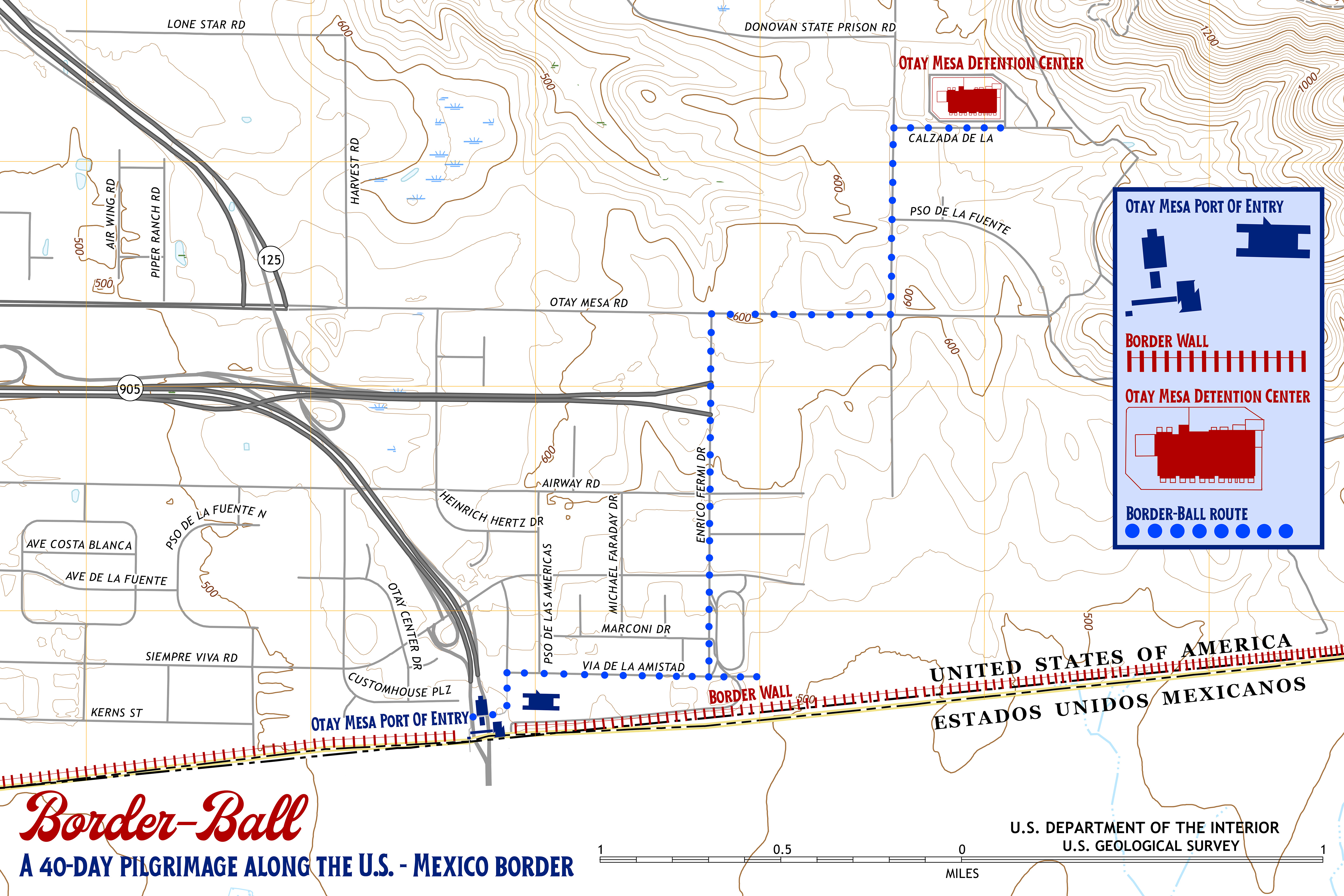 Border-Ball Route