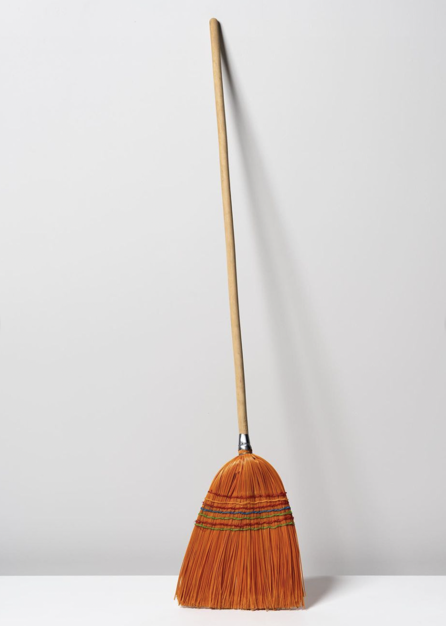 wooden broom