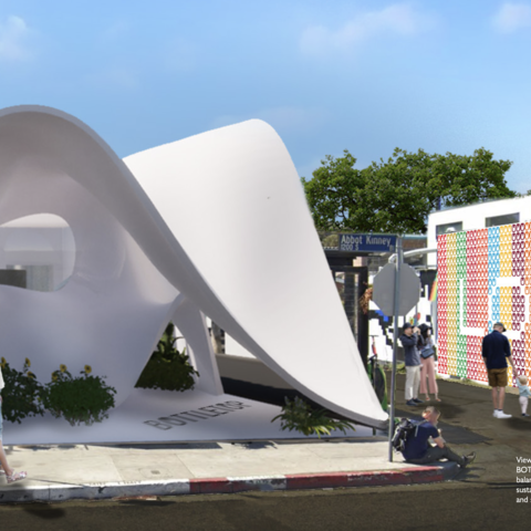 An+Abbot+Kinney+retail+experience+for+Bottletop%2C+a+socially+conscious%2C+sustainably+focused+fashion+brand+using+art+%2B+technology+to+envision+a+new+future+of+fashion.+