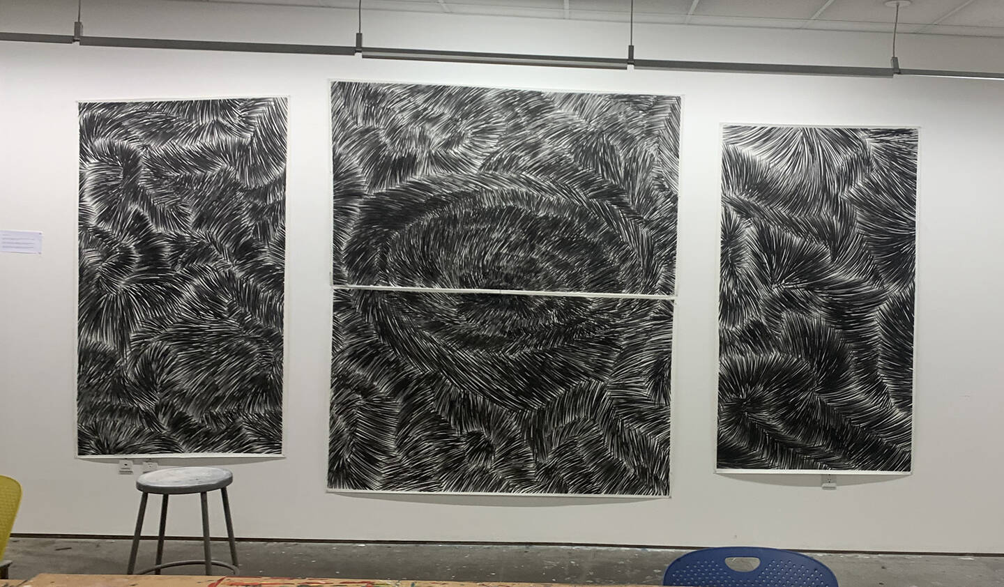 large+scale+graphite+drawings+on+paper