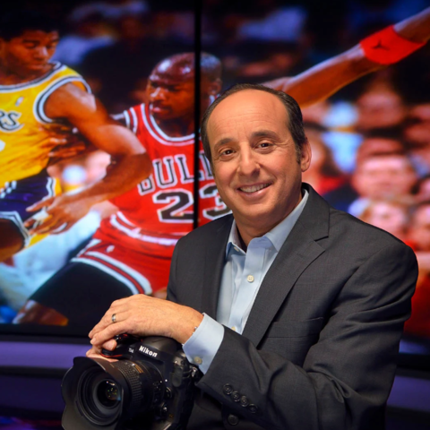 /Andrew Bernstein is the NBA’s (National Basketball Association) chief photographer and has worked with them for the last 42 years.