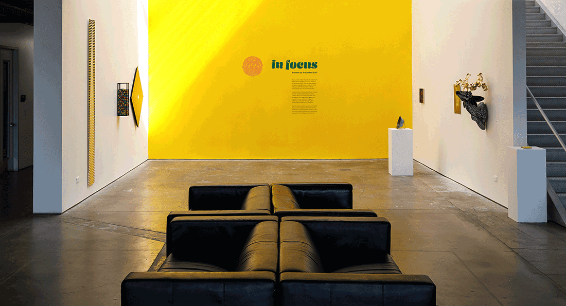 Poster for In Focus Exhibition on ArtCenter