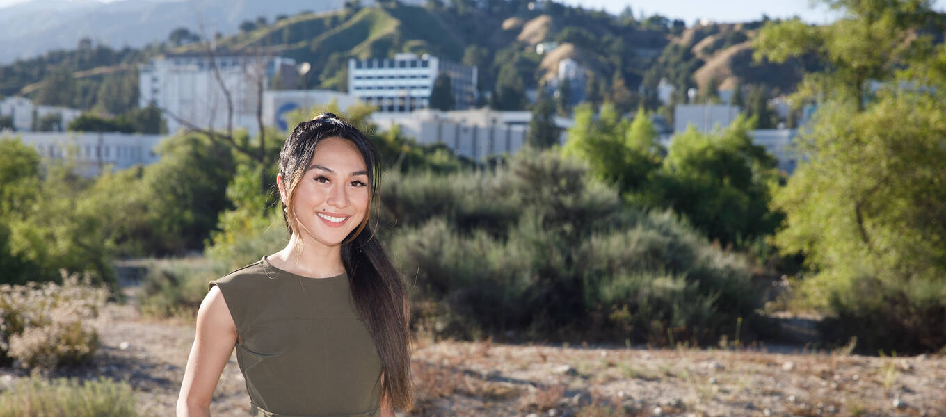 Portrait of alum Charlene Joy Dela Cruz 