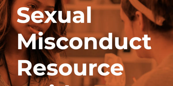 Sexual Misconduct Resource Guide Brochure (PDF)