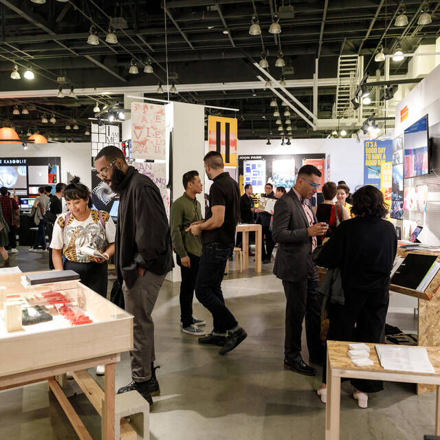 visitors at ArtCenter