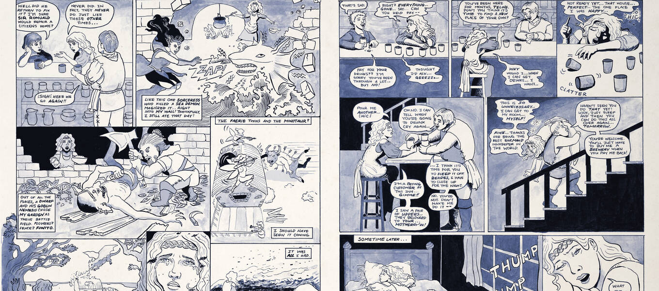 Excellent Visual Storytelling in Comics