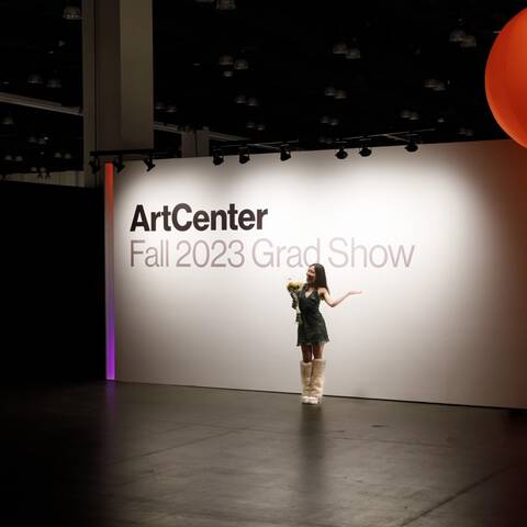/image of ArtCenter Gradshow 2023
