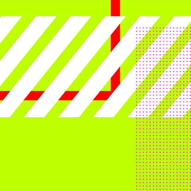 AICAD symposium header graphic featuring a green background with white and red lines