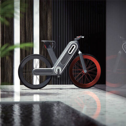 Student+work+featuring+a+render+of+a+minimalist+bicycle+design+concept