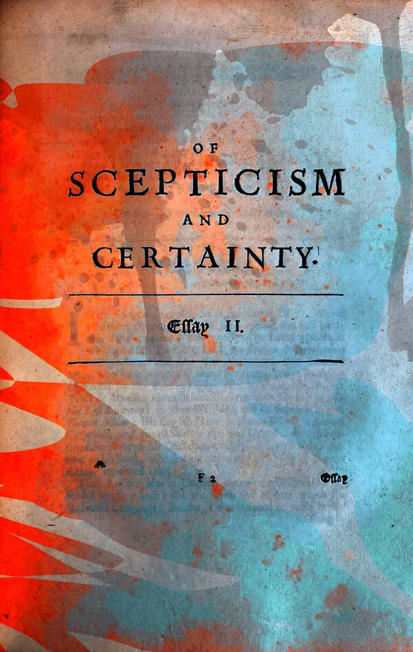 Stephen Nowlin, Marginalia: Of Scepticism and Certainty, Essay II #2, 2022