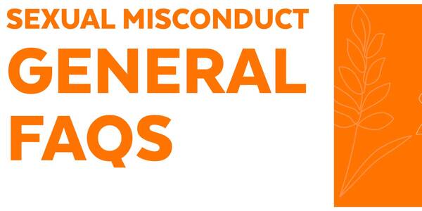 Sexual Misconduct Resource General FAQs (PDF)