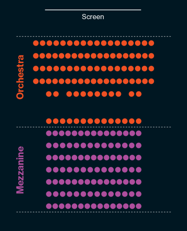 Ahmanson Auditorium Seating Chart