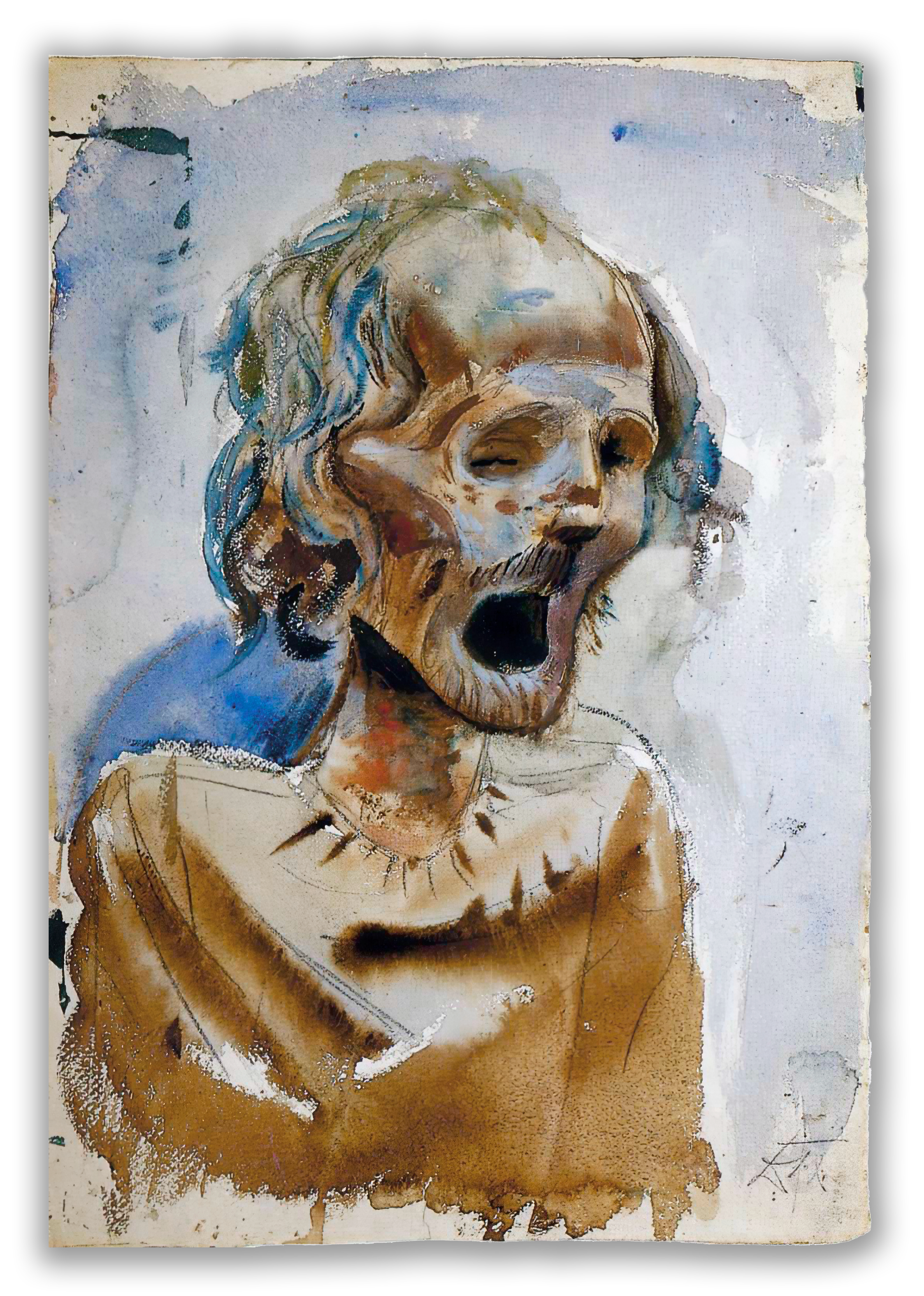 Otto Dix, From the Catacombs in Palermo I, 1924