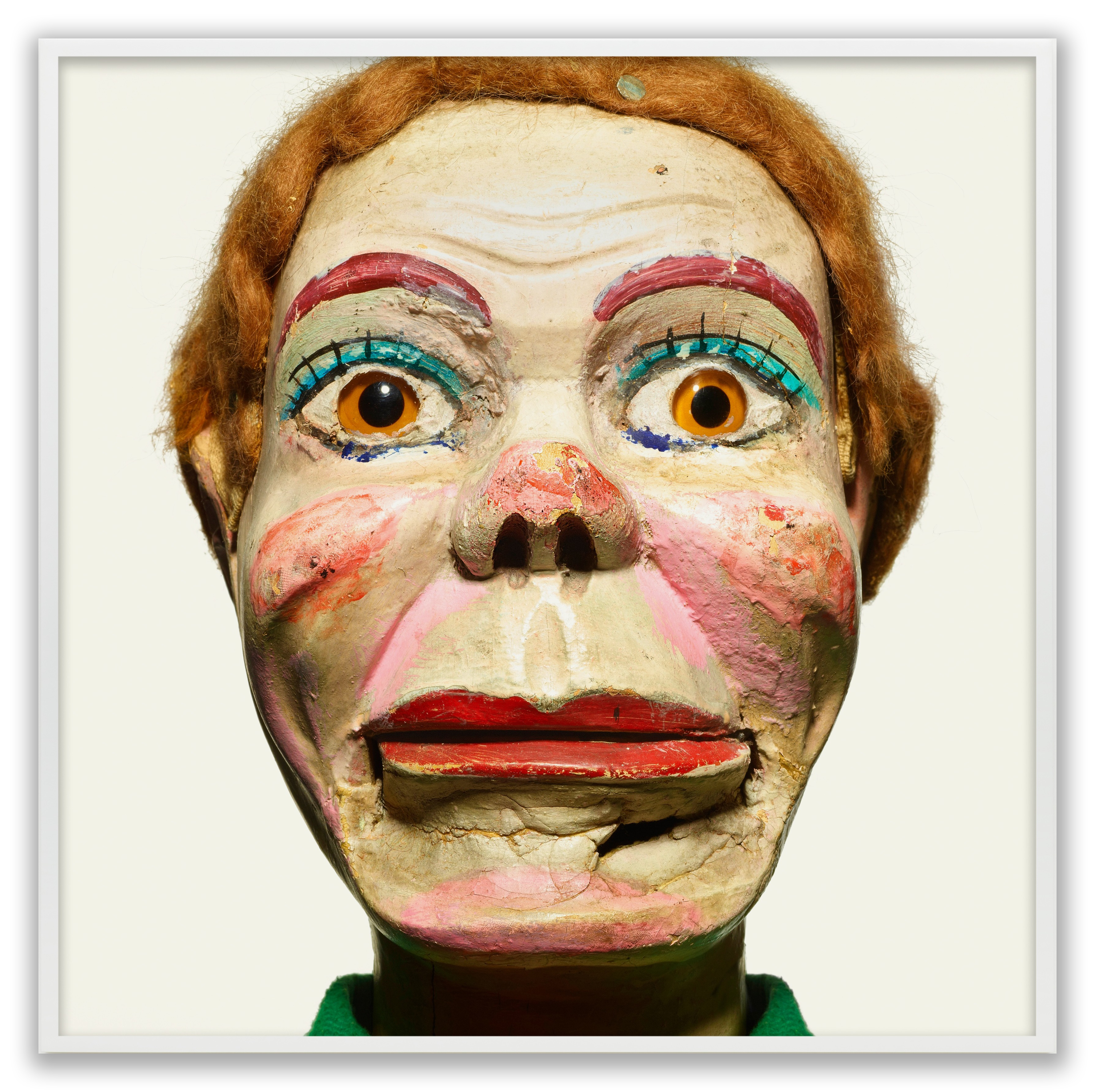 Matthew Rolston, Hook Boy, 2010 (framed view), from the series Talking Heads: The Vent Haven Portraits