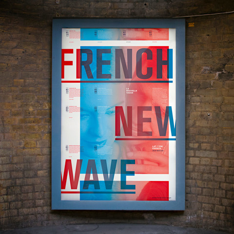 new french wave poster